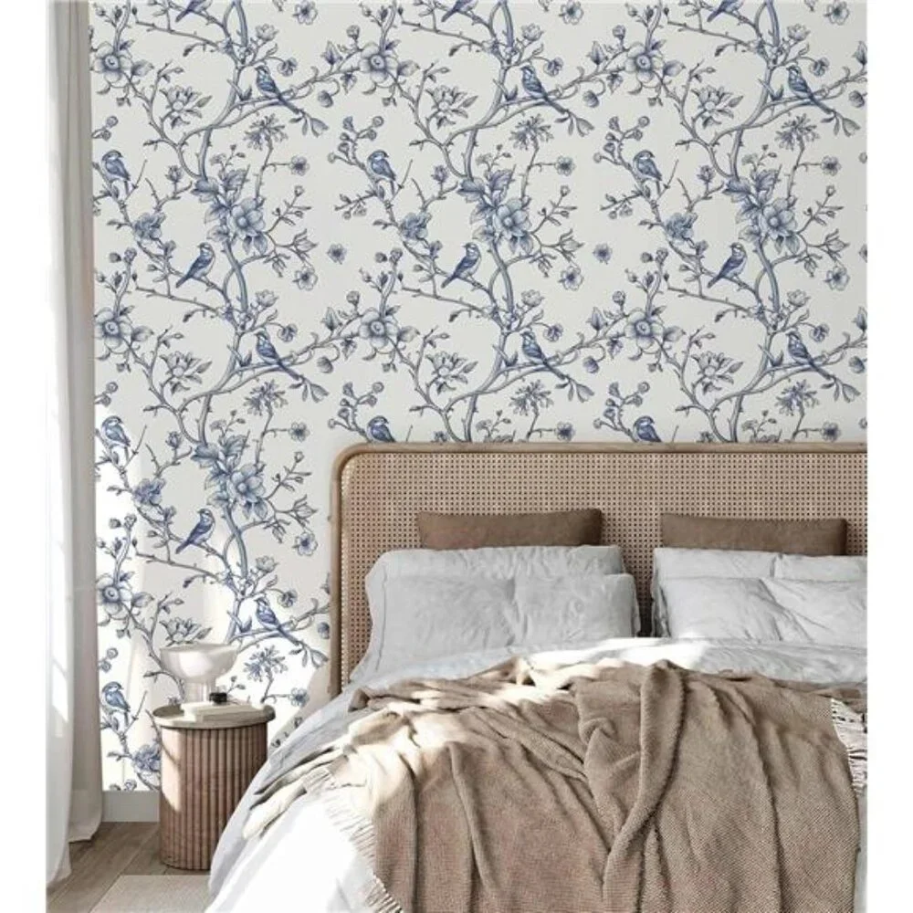 Bird Peel and Stick Wallpaper Self Adhesive Vinyl Wall Paper